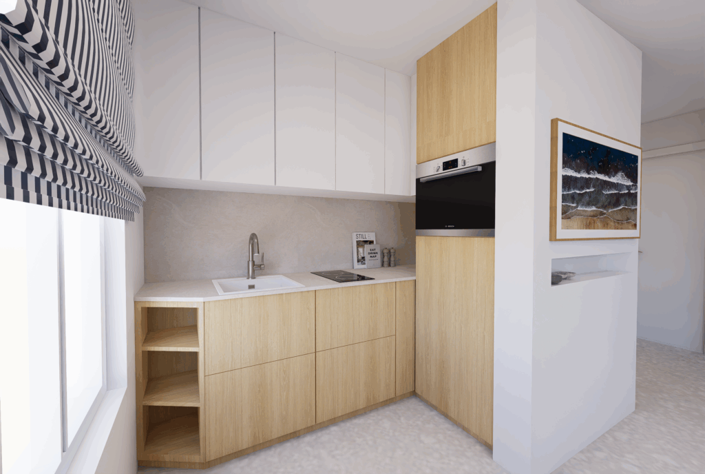 cuisine sur mesure plan 3D